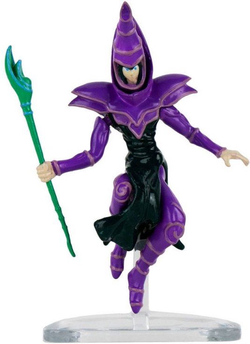 Yu-Gi-Oh! Dark Magician Speelfiguur 10 cm {Speelgoed voor kinderen jongens meisjes | Yu-Gi-Oh , YuGiOh | Anime, Manga Actiefiguur | Draak Draken | Yami Yugi, Seto Kaiba, Bakura, Mai Kujaku, Dartz}